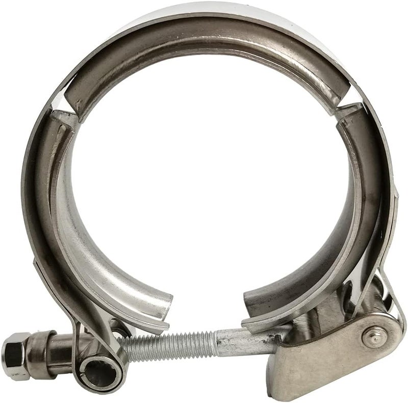 GaeaAuto 2 X 2.5 Inch Quick Release V Band Clamp Stainless Steel for Turbocharger Downpipe - Image 3